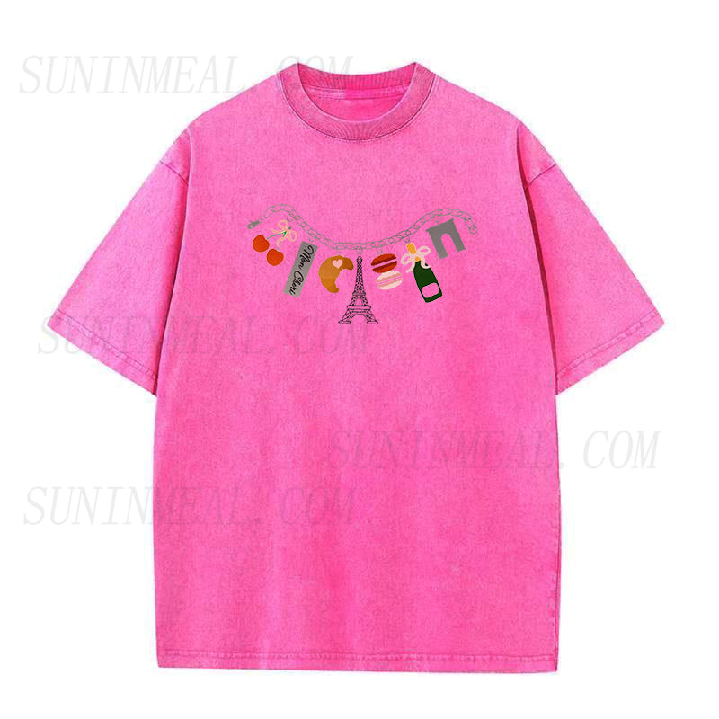 Paris Charm Bracelet Unisex Tee