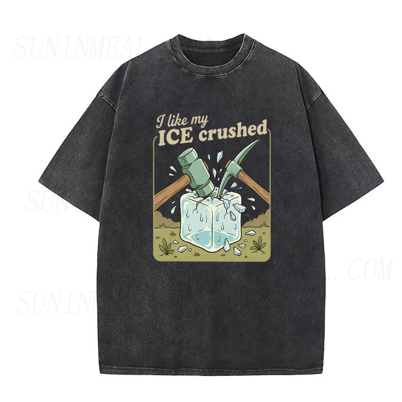 I Like My Ice Crushed Unisex Tee
