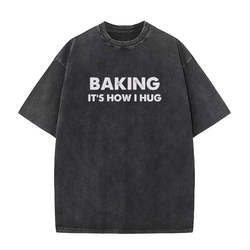 baking it's how I hug Unisex Tee