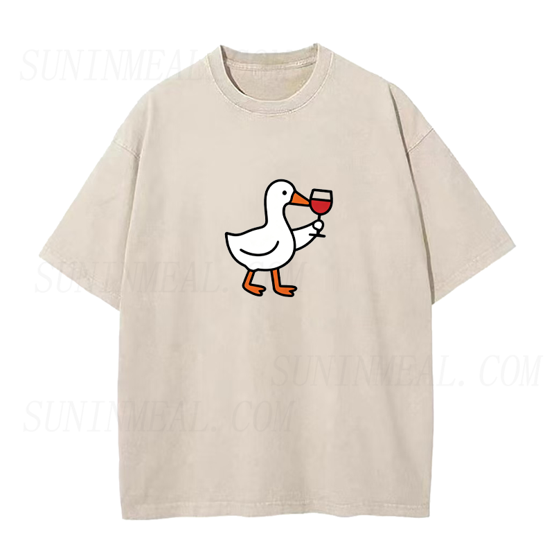 Goose Wine Unisex Tee