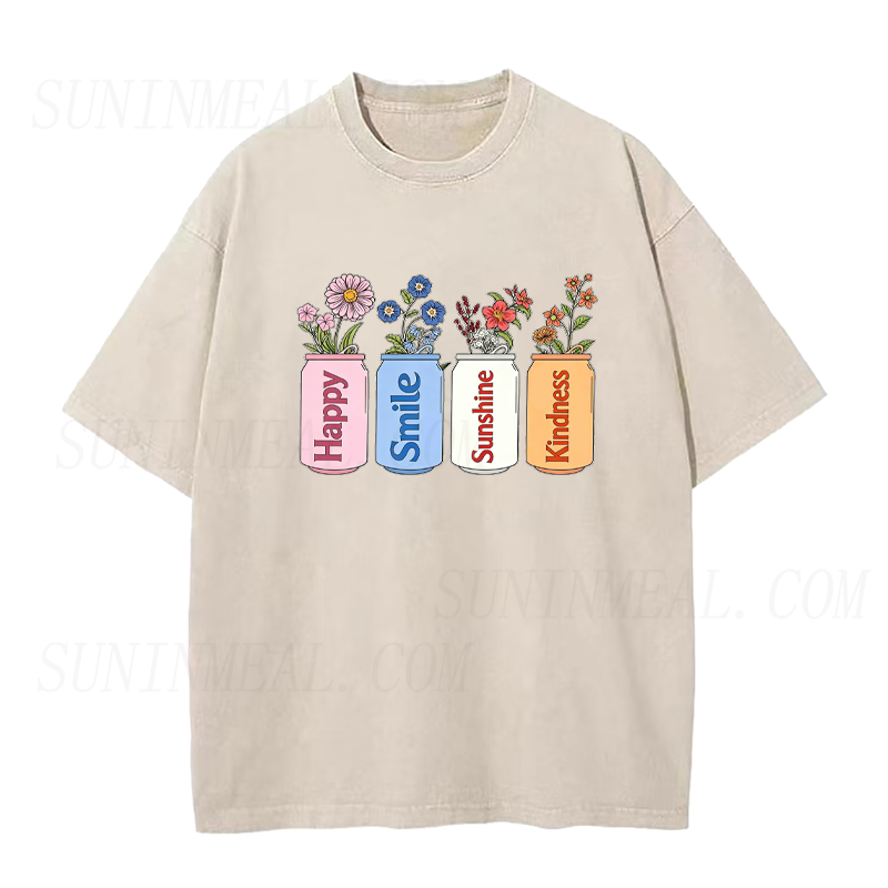 The Flowers of Mood in Cans Unisex Tee