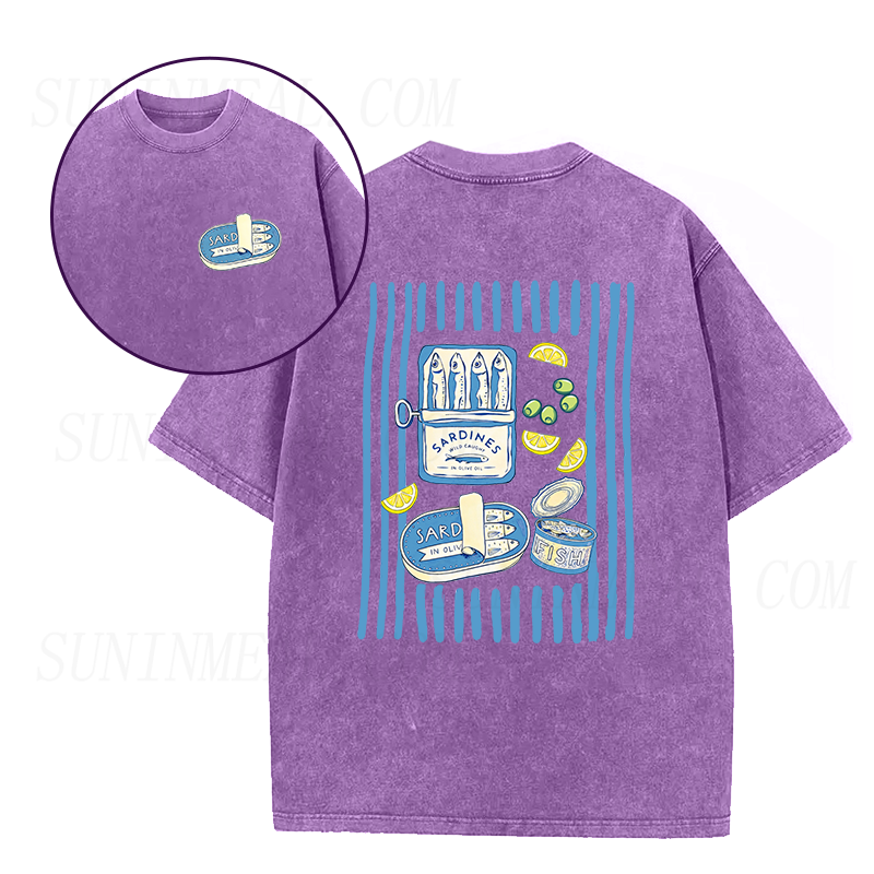 Sardine Tin Day Unisex Tee