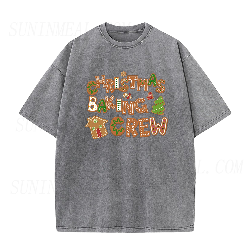 Christmas Baking Crew Unisex Tee