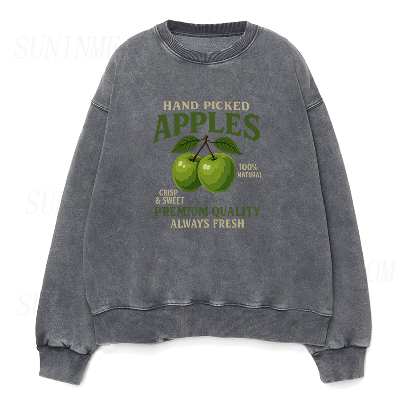 Hand Pickled Apples Unisex Crewneck Sweatshirt