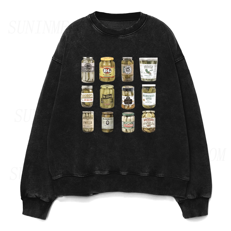 Vintage Canned Pickles Sweatshirt