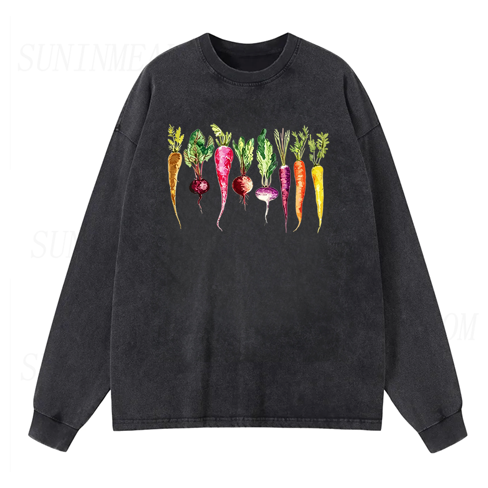 Vegetable Garden Long Sleeve Unisex Tee