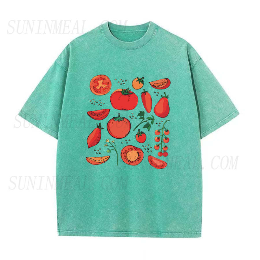 トマト ユニセックス Tシャツ