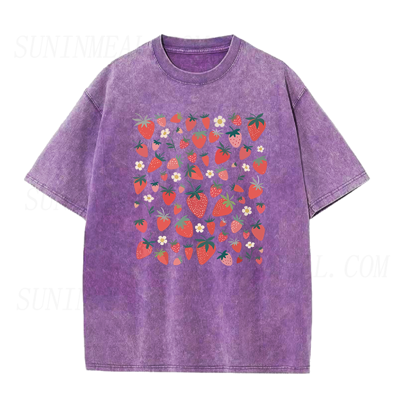 ストロベリーユニセックスTシャツ