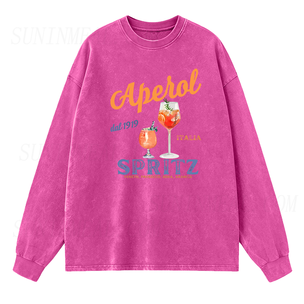Aperol Spritz Long Sleeve Unisex Tee