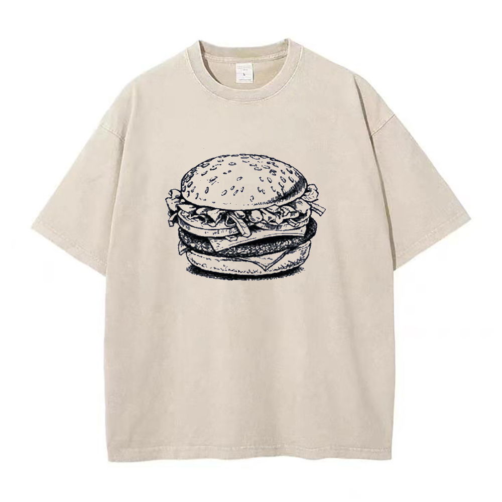 チーズバーガー ユニセックスTシャツ