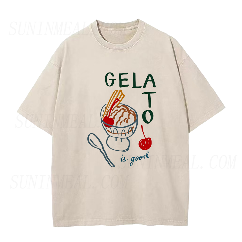 Retro Gelato Is Good Unisex Tee