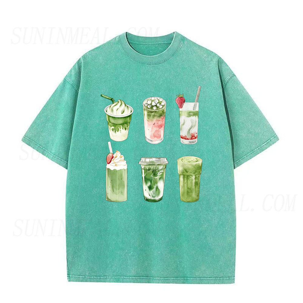 Matcha Drinks Collection Unisex Tee