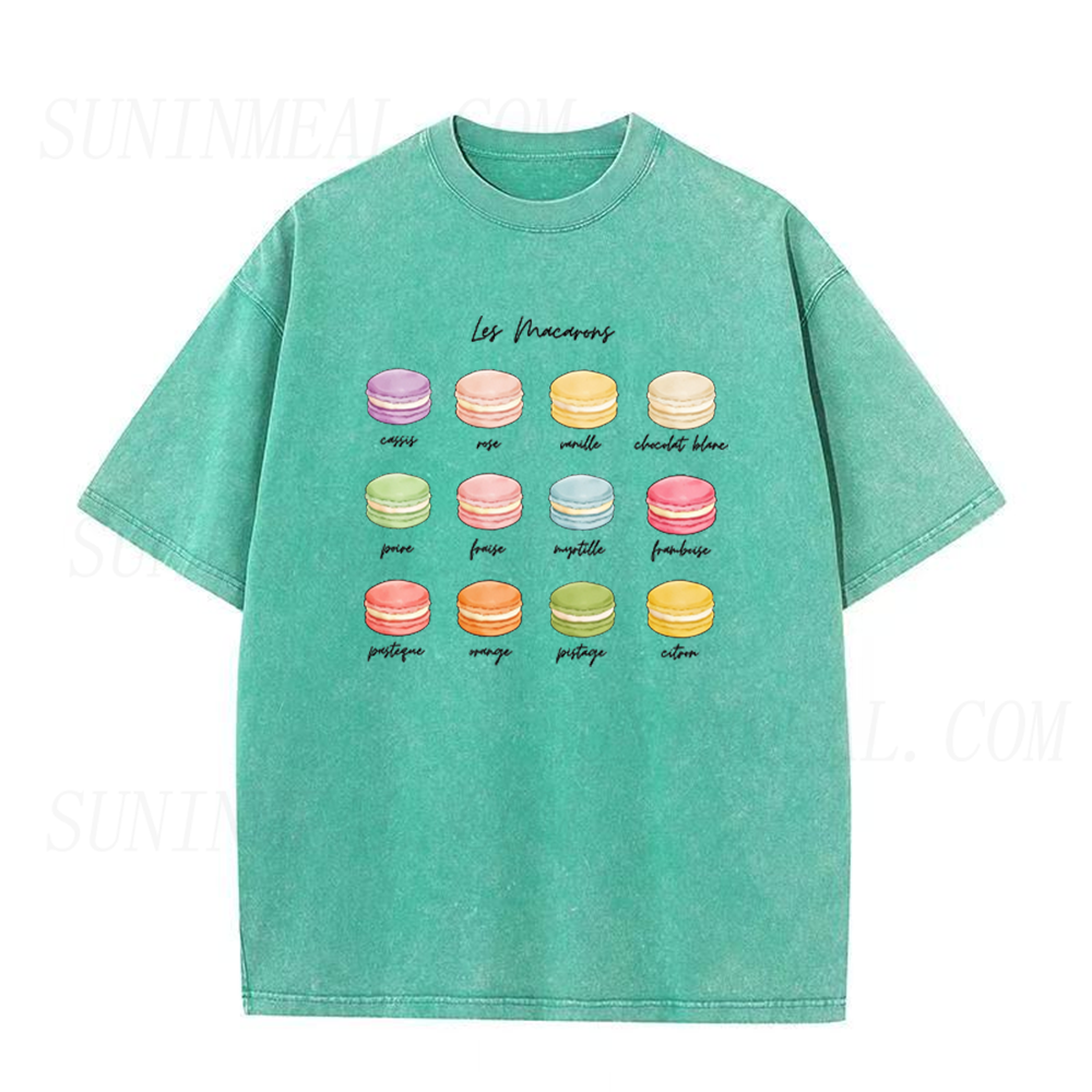 Les Macarons Flavors Unisex Tee