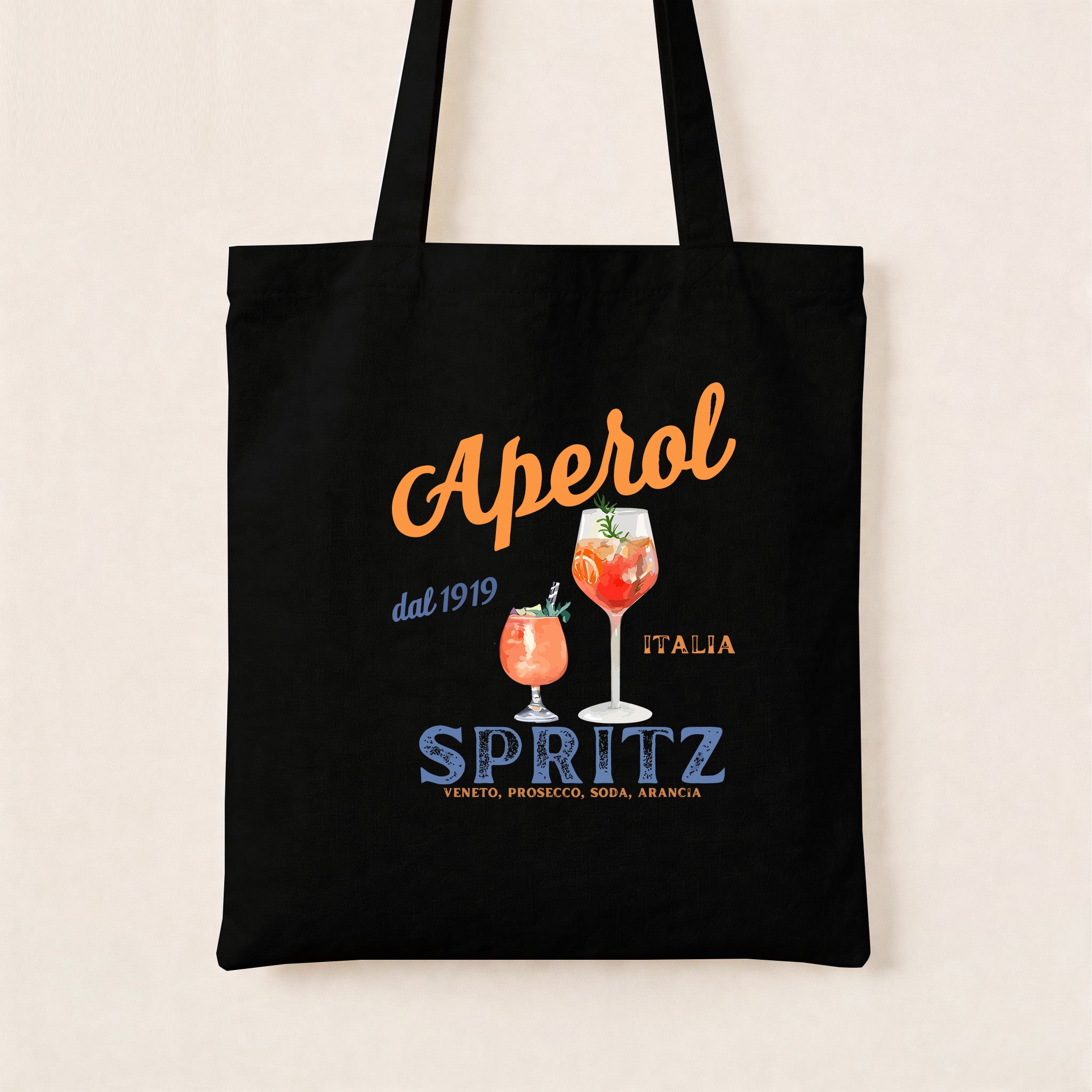 Aperol Spritz Canvas Tote Bag