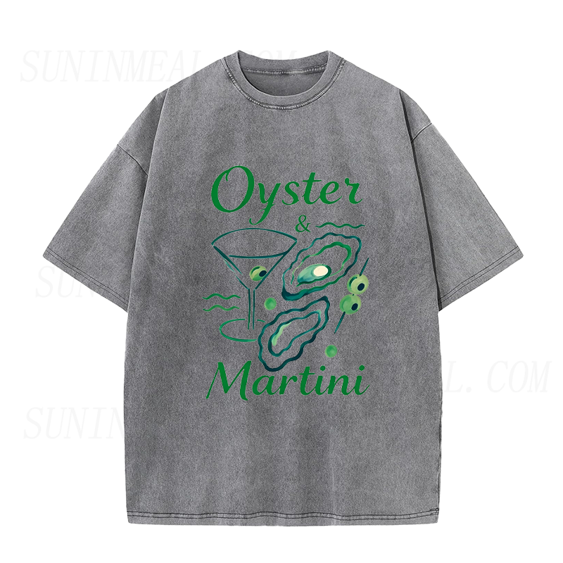 Classic Oyster & Martini Unisex Tee