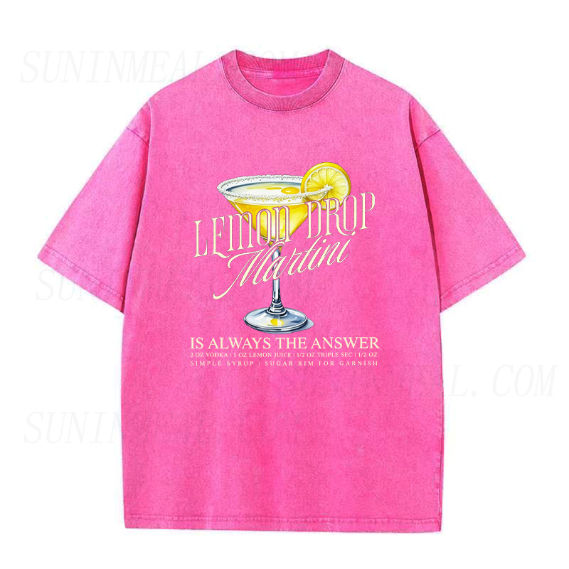 Lemon Drop Martini Unisex Tee