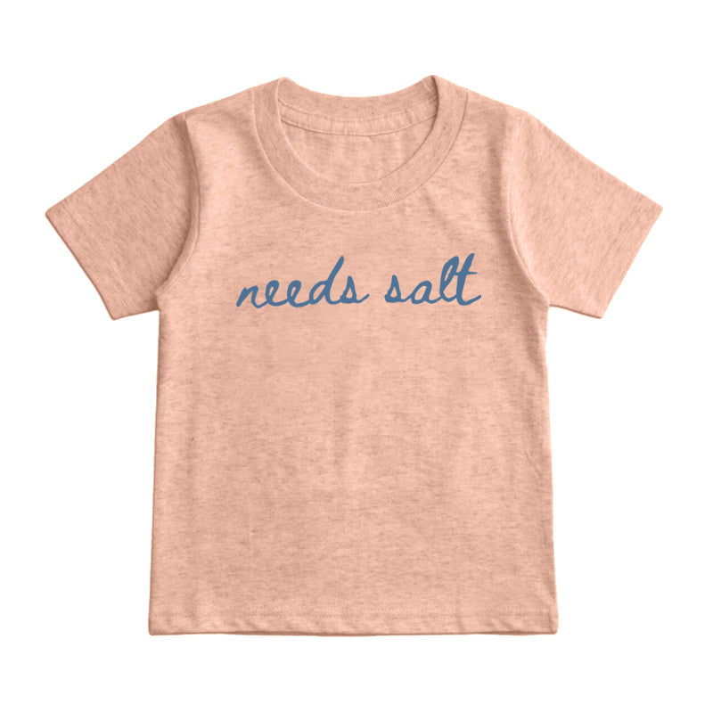 needs salt  Kids T-Shirt