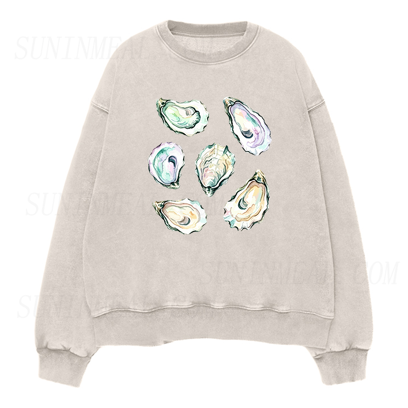 Oyster Shell Unisex Crewneck Sweatshirt