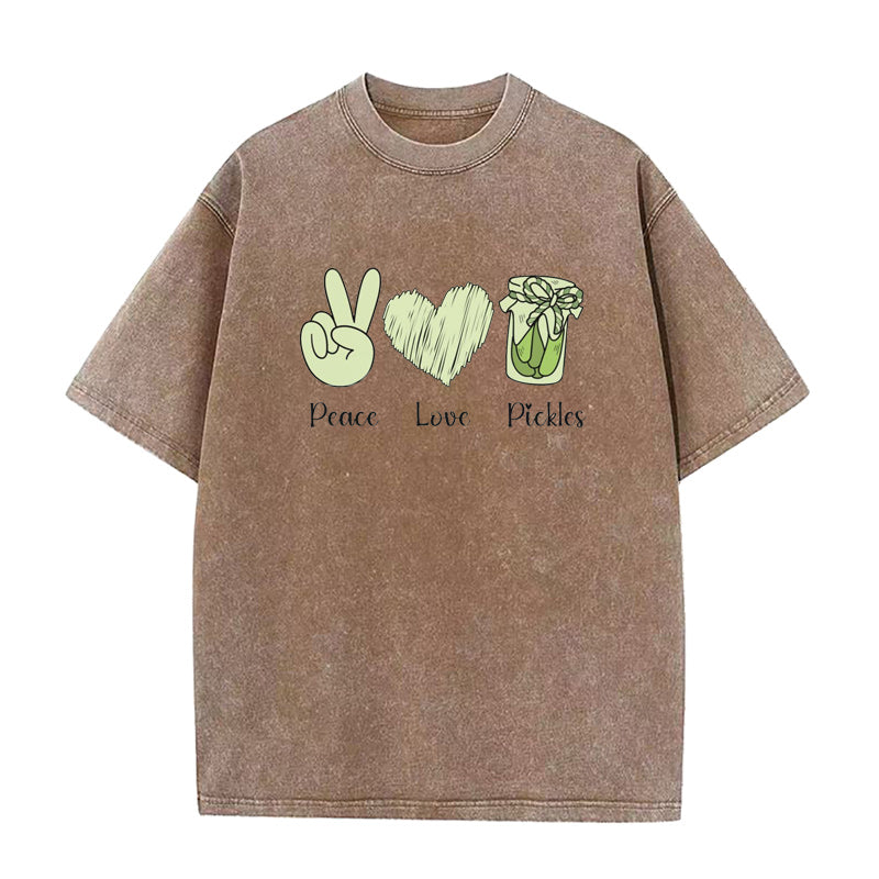 peace love pickles Unisex Tee