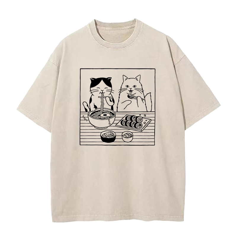 Sushi & Egg Noodles Unisex Tee