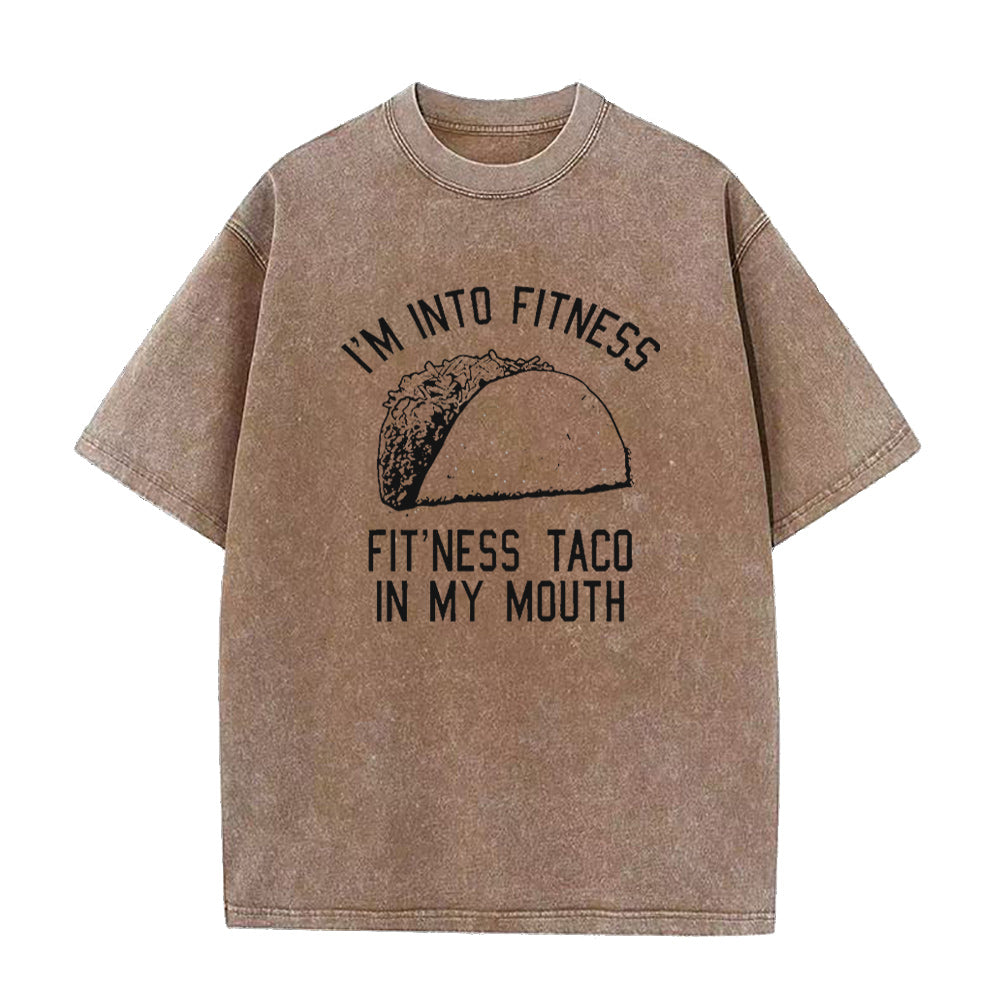 fit‘ness taco in my mouth Unisex Tee