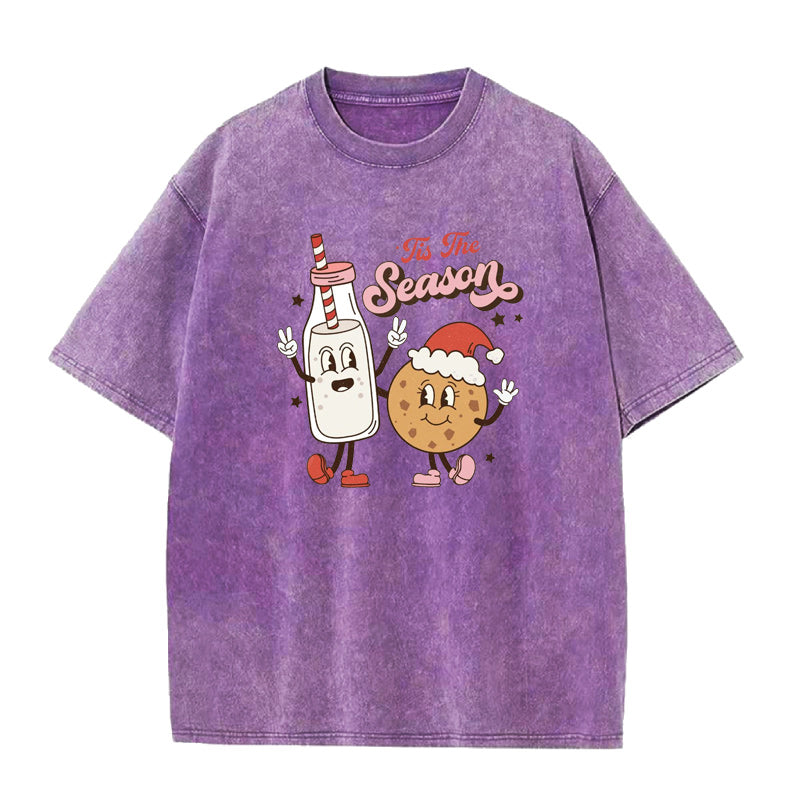 Christmas Milk and Cookies Unisex Tee