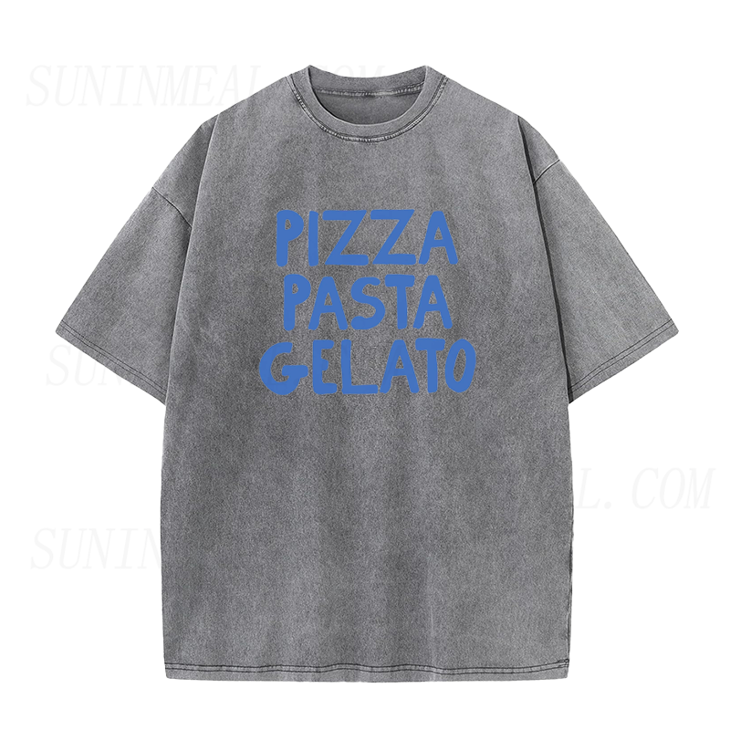 Pizza Pasta Gelato Unisex Tee