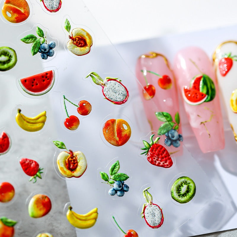Fruit 5D Nail Sticker