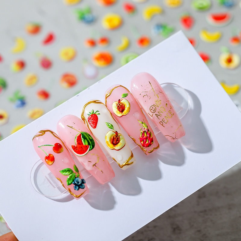 Fruit 5D Nail Sticker