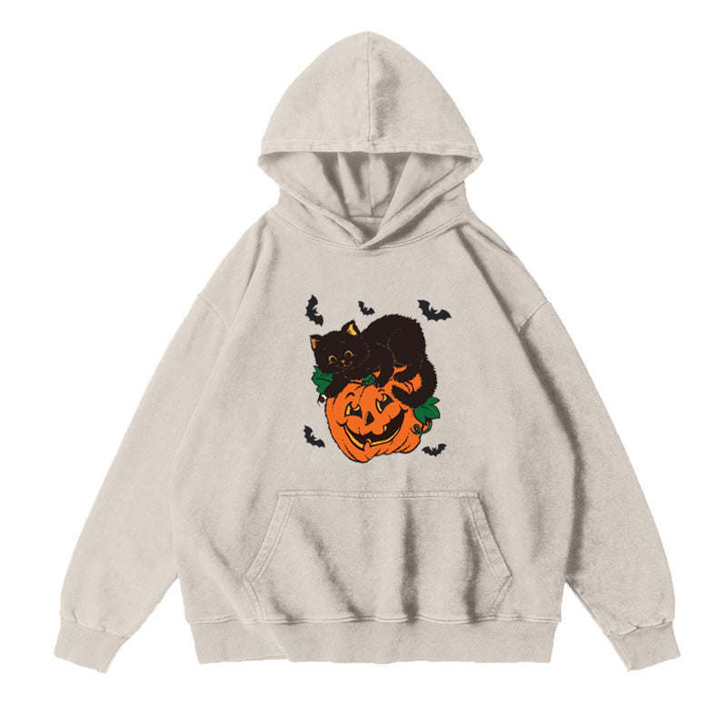 Cat Pumpkin Unisex Hoodie