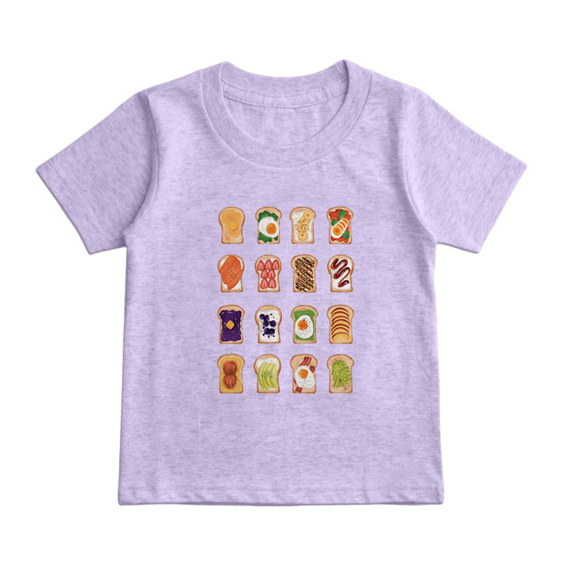 Toast Breakfast Kids T-Shirt