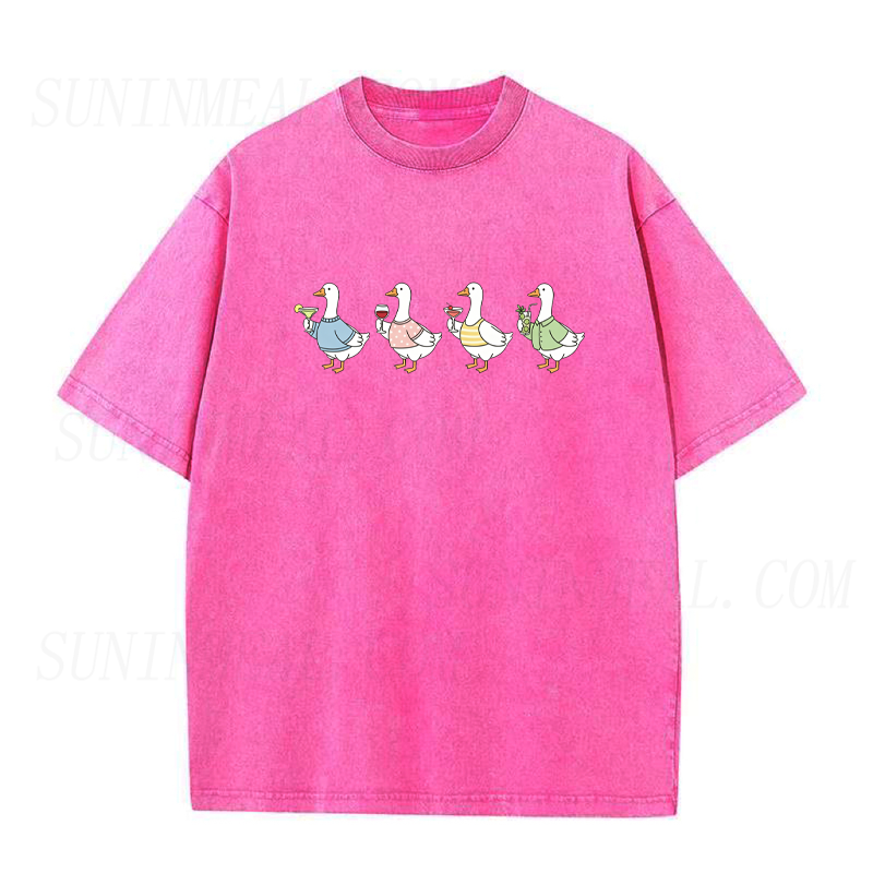 Funny Drink Goose Unisex Tee
