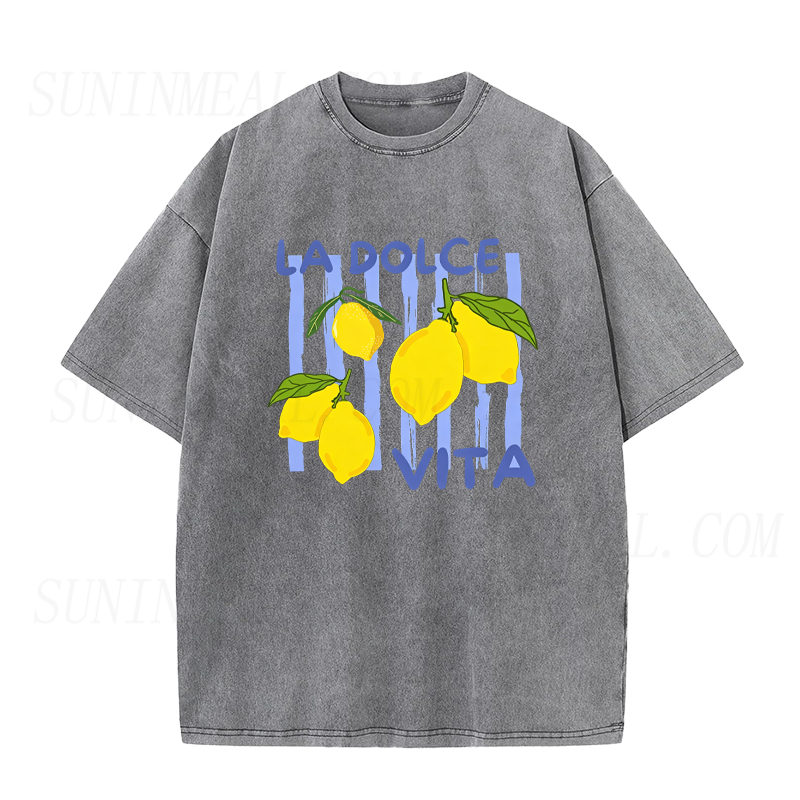 La Dolce Vita Fresh Lemons Unisex Tee