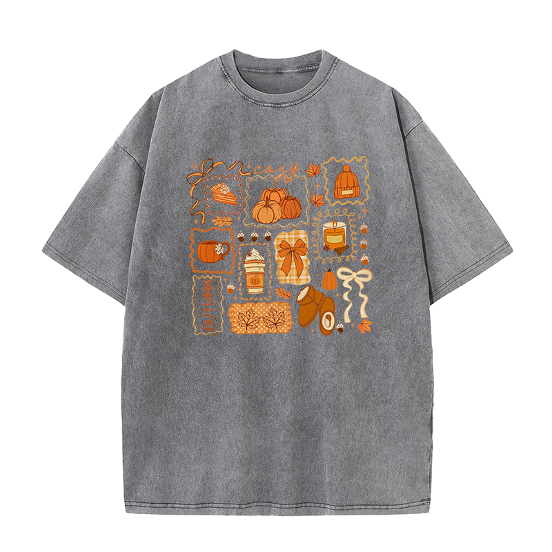 Lace Fall Cozy Season Bow Unisex Tee