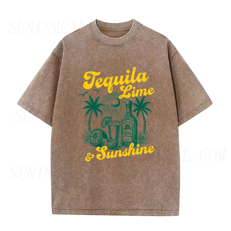 Tequila Lime and Sunshine Unisex Tee