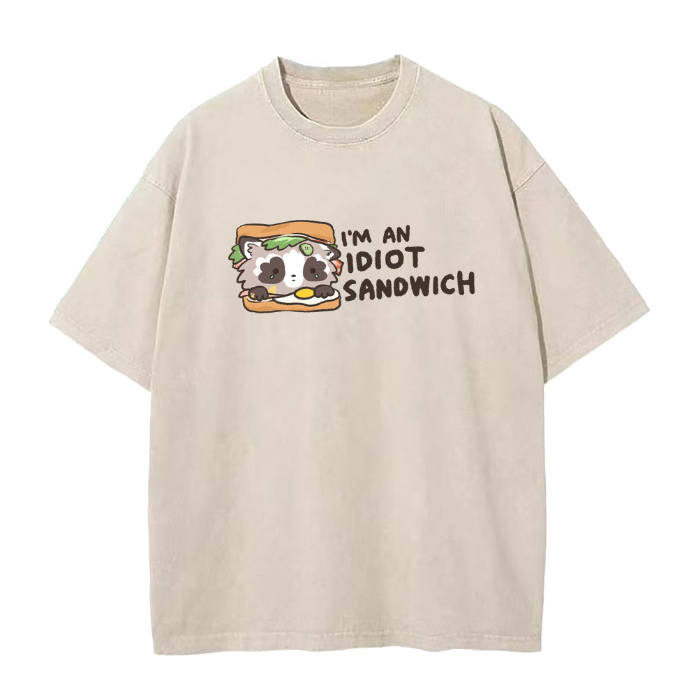 「I'm An Idiot Sandwich」ユニセックスTシャツ