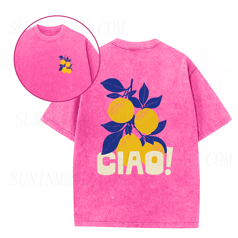 Ciao Italian Lemons Unisex Tee