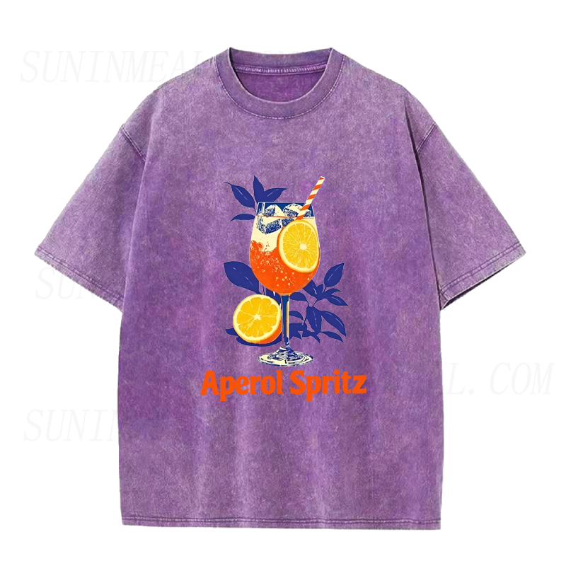 Retro Aperol Spritz Unisex Tee