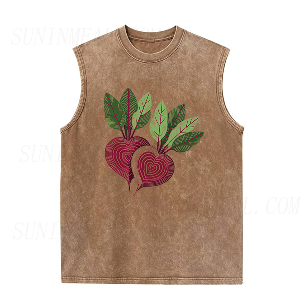 Beet Heart Unisex Tank Top