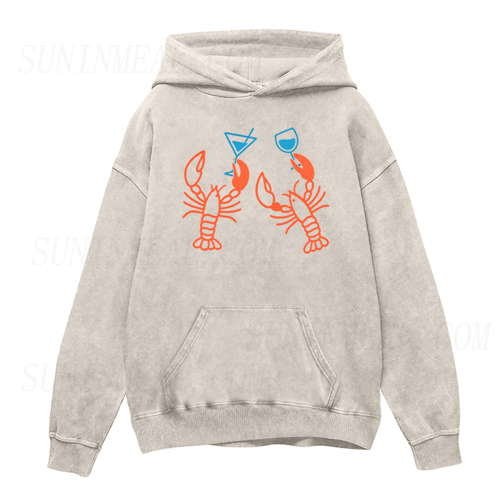 Martini Lobster Unisex Hoodie