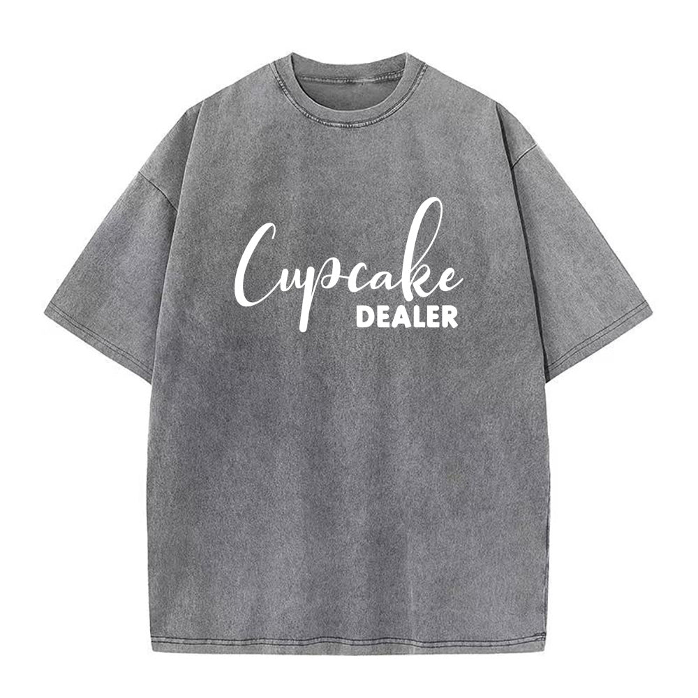 カップケーキディーラー ユニセックスTシャツ