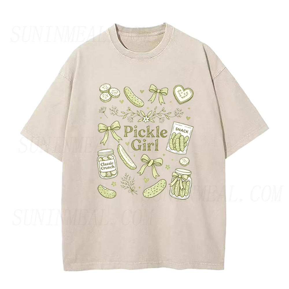 Cute Pickle Girl Unisex Tee