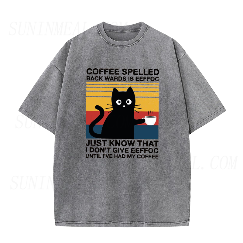 Coffee and Cat Tee