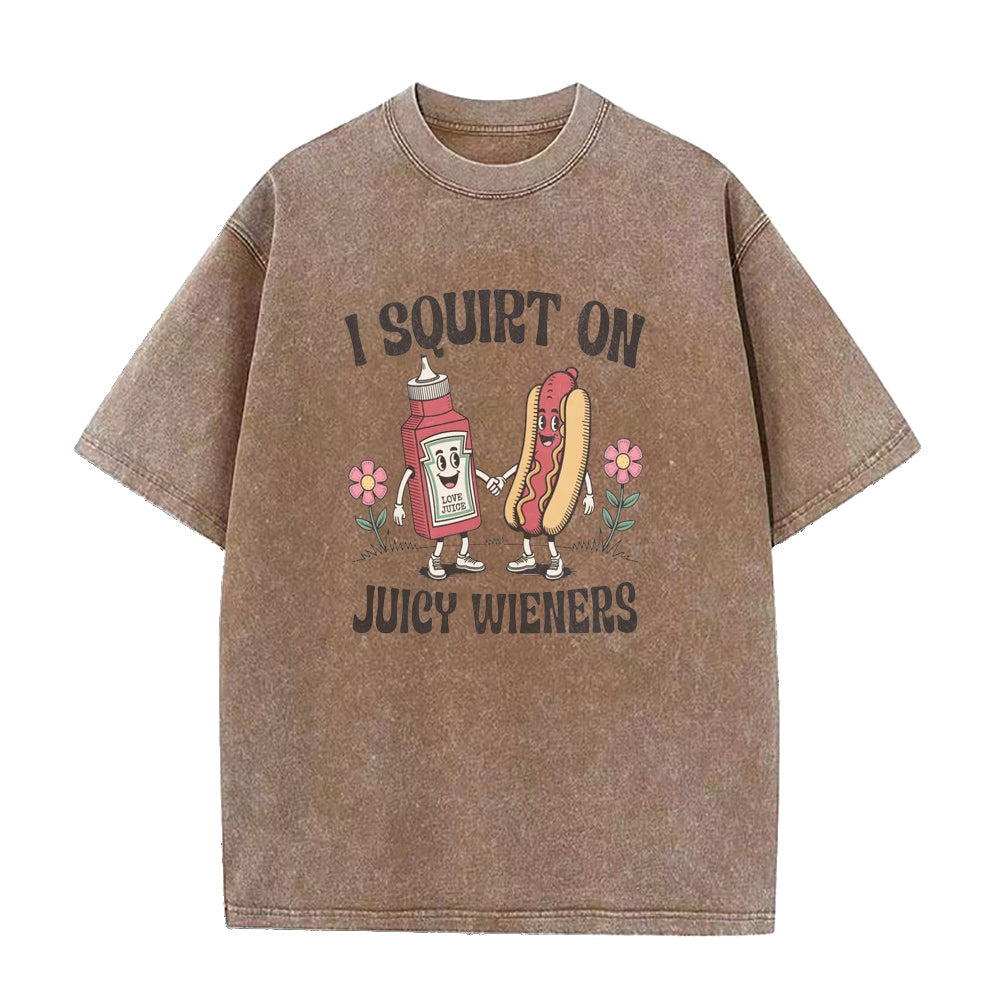 ジューシー・ウィーナーズ ユニセックスTシャツ