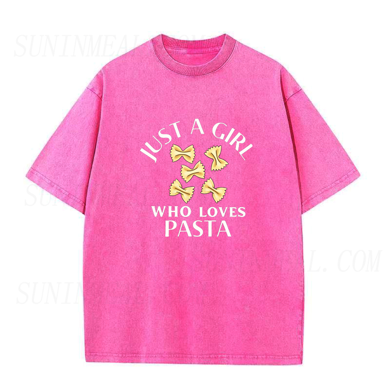 Pasta Obsessed Girl Unisex Tee