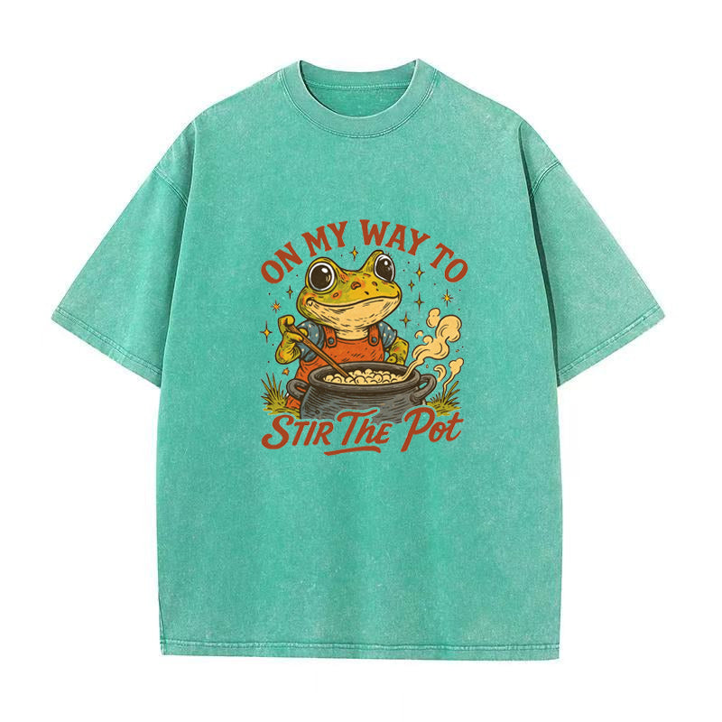 On My Way to Stir the Pot  Unisex Tee