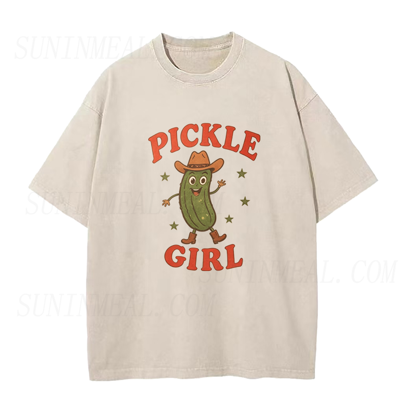 Cowboy Pickle Girl Unisex Tee