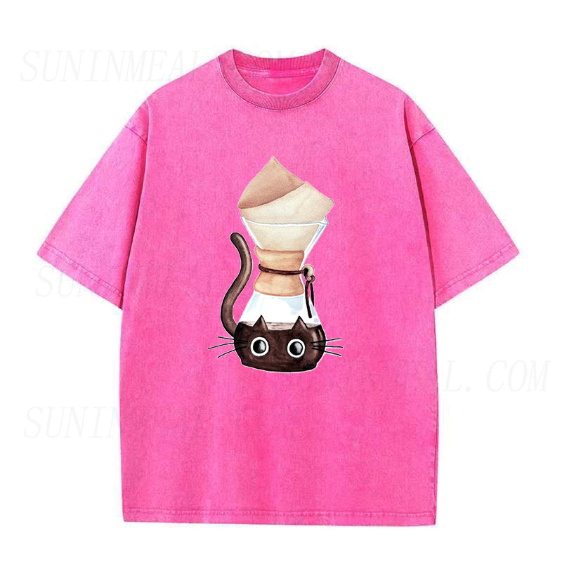 Coffee Cat Unisex Tee