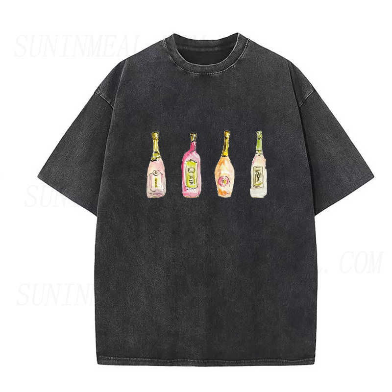 Watercolor Champagne Unisex Tee