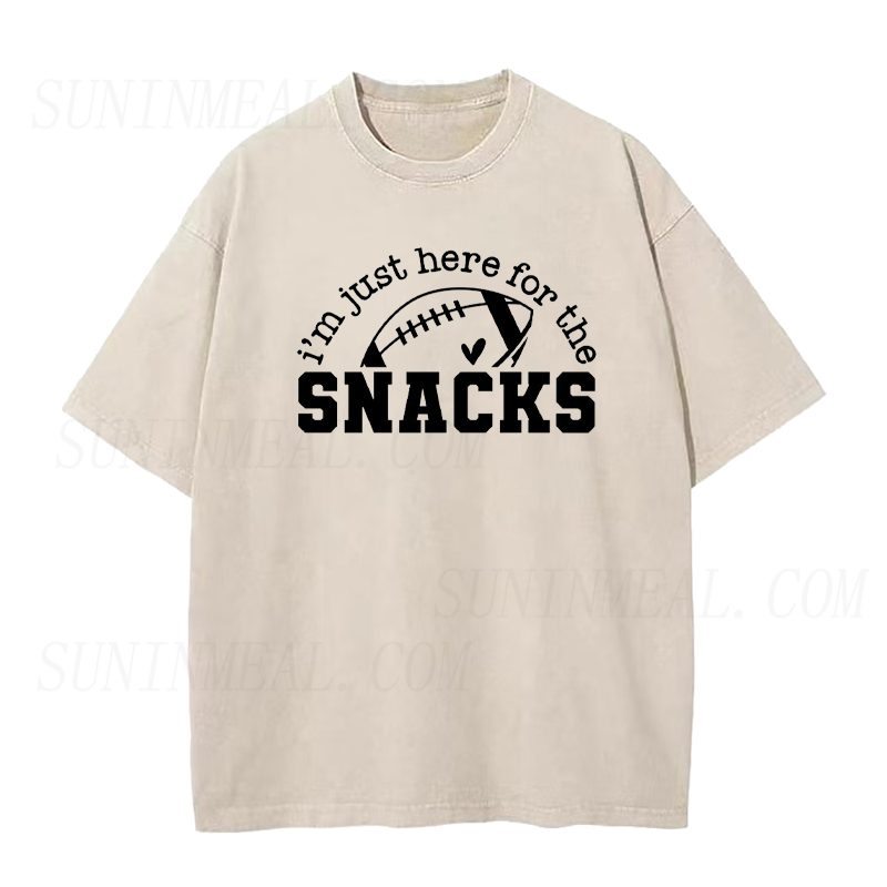 I'm Just Here for The Snacks Unisex Tee